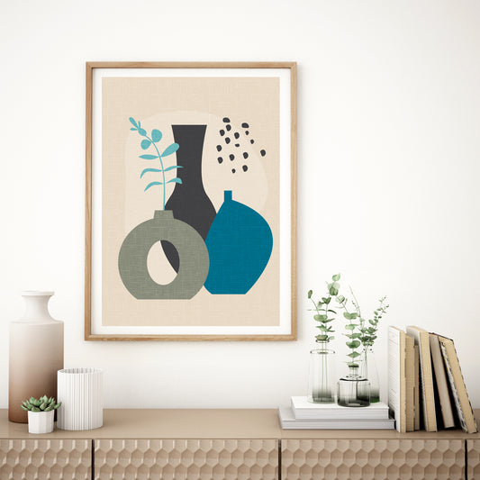 Boho decor, Scandi wall art, Neutral wall print