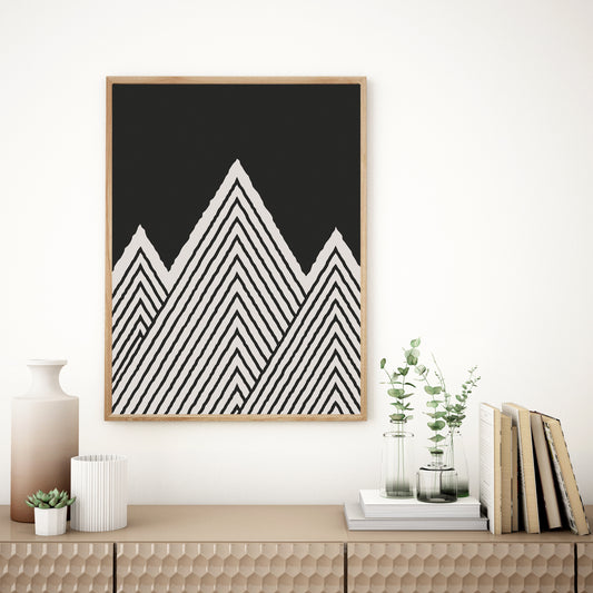 Scandi wall art, Boho decor, Nordic wall art