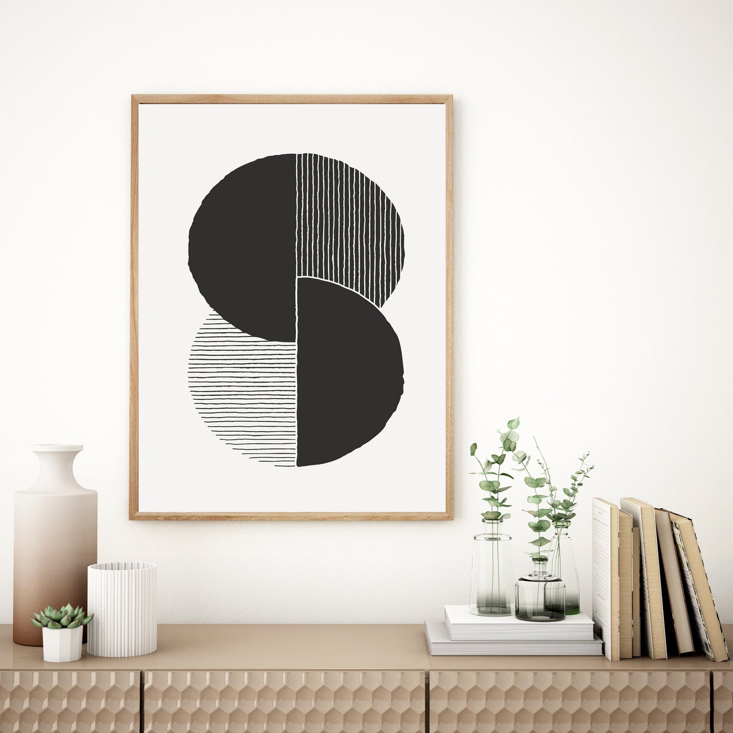 Boho decor, Scandi wall art, Neutral wall print