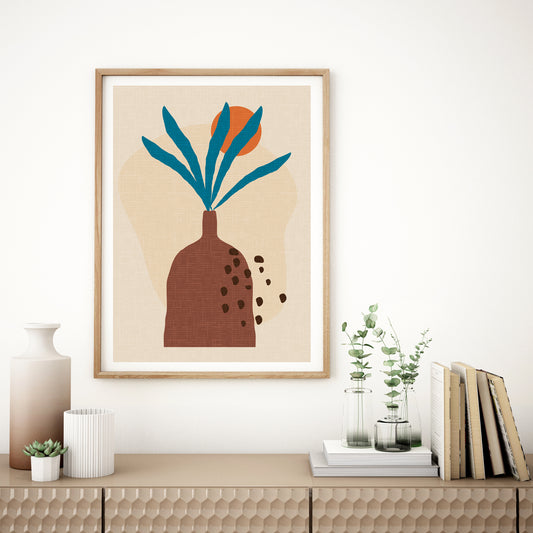 Boho decor, Scandi wall art, Neutral wall print