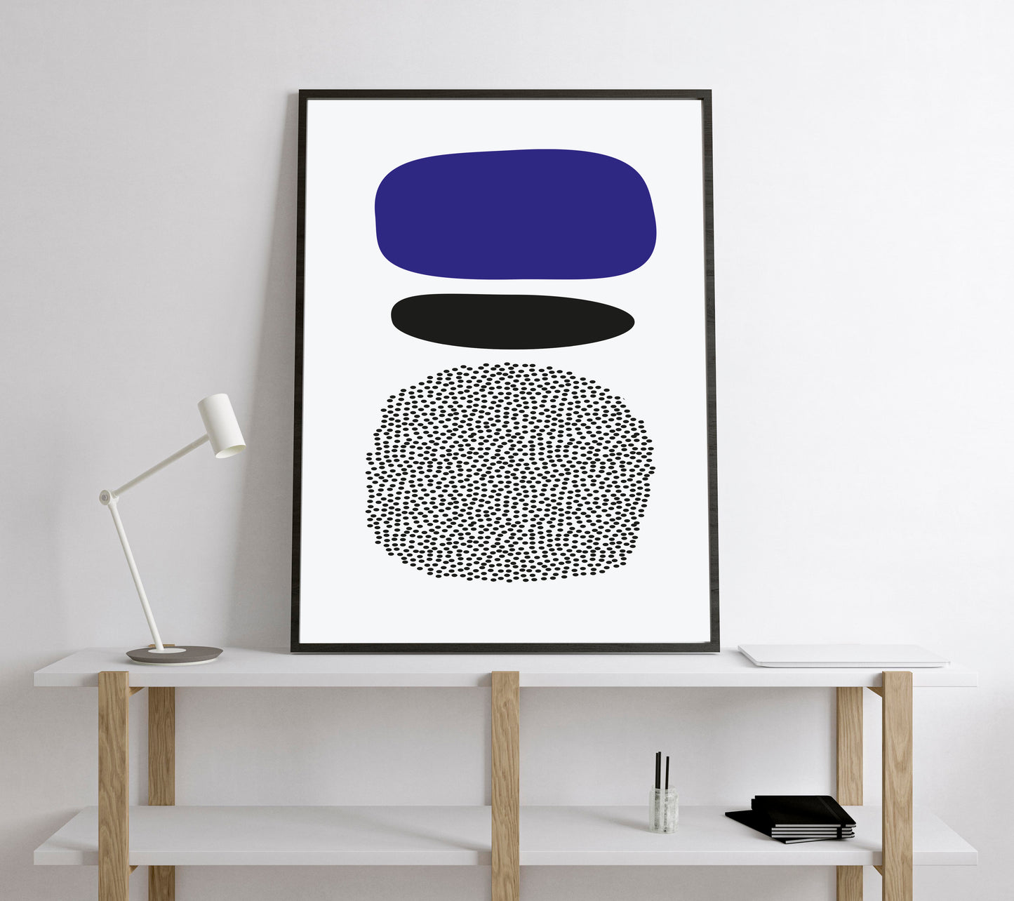 Retro geometric print. Abstract geometric poster.