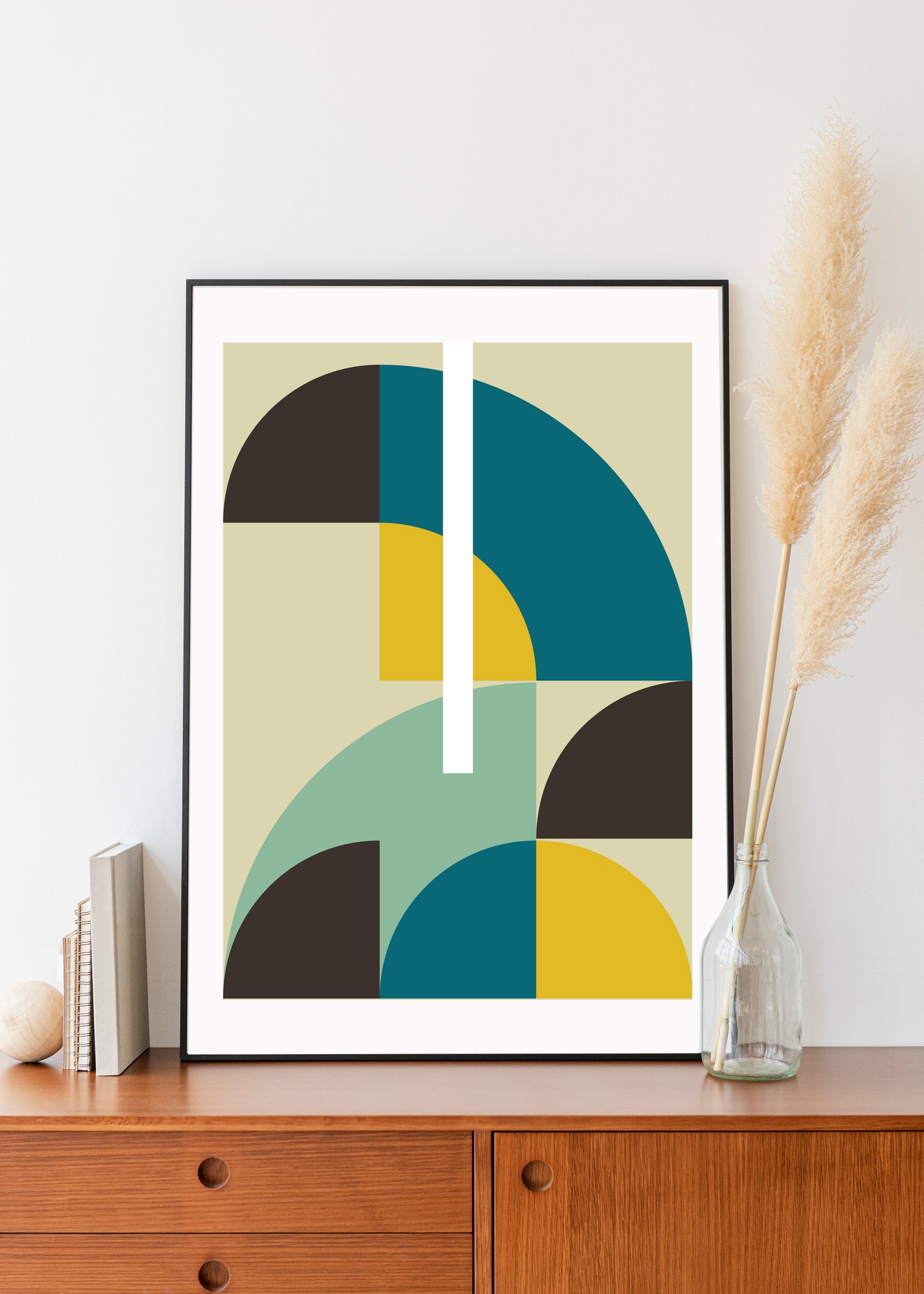 Mid century modern print